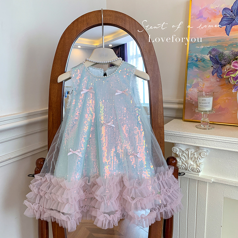 Платье для девочек, новое летн – обзор и цена Baby Clothing High End